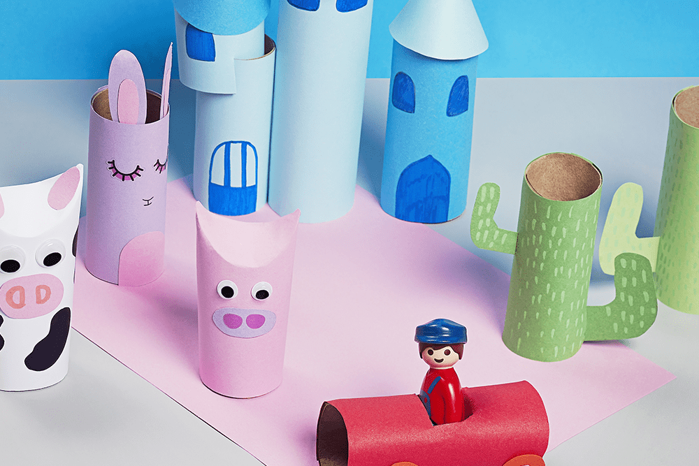 tuto rouleaux cartons